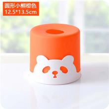 圓筒熊貓面紙盒